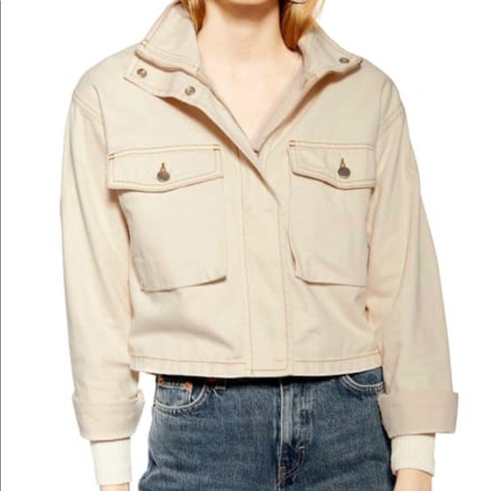 Topshop Leon Utility Jacket